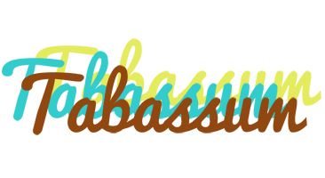 Tabassum cupcake logo
