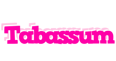 Tabassum dancing logo