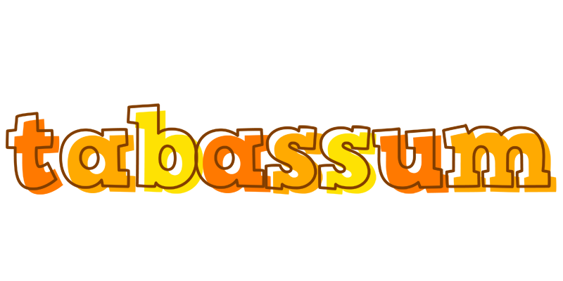 Tabassum desert logo