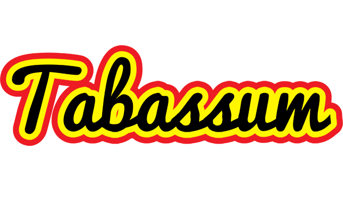 Tabassum flaming logo