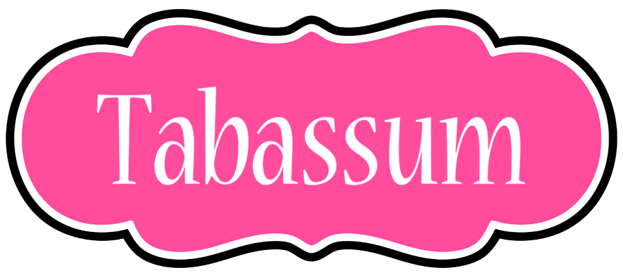 Tabassum invitation logo