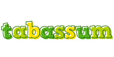 Tabassum juice logo