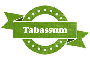 Tabassum natural logo