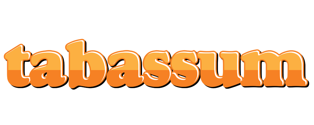 Tabassum orange logo