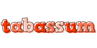 Tabassum paint logo