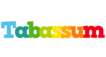 Tabassum rainbows logo