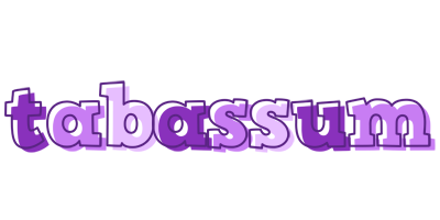 Tabassum sensual logo