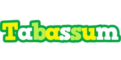 Tabassum soccer logo