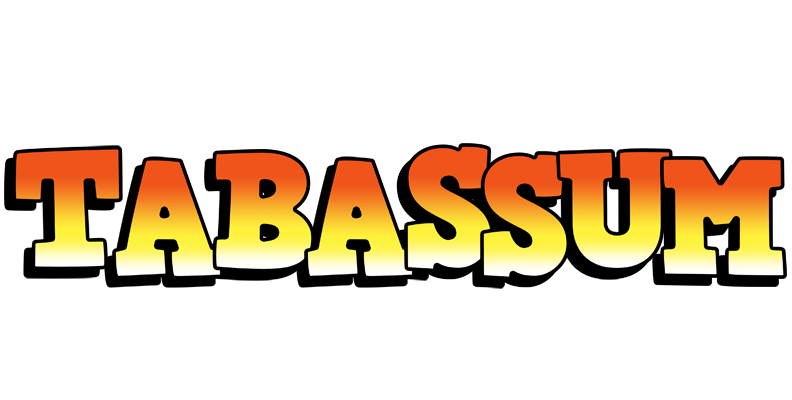 Tabassum sunset logo