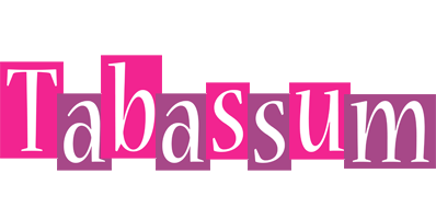 Tabassum whine logo