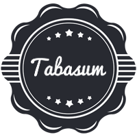 Tabasum badge logo