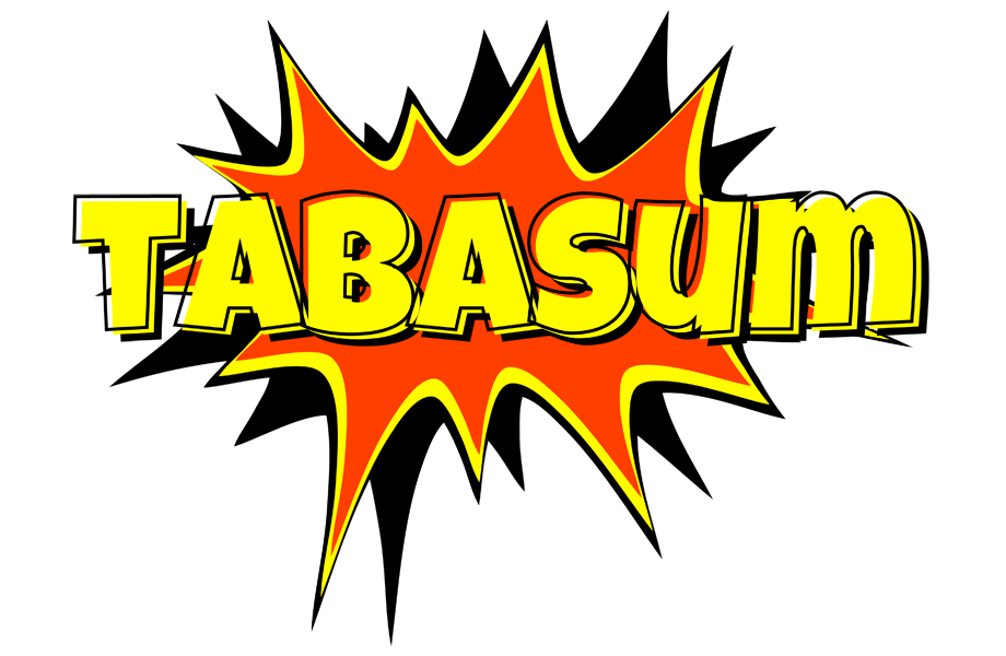 Tabasum bazinga logo