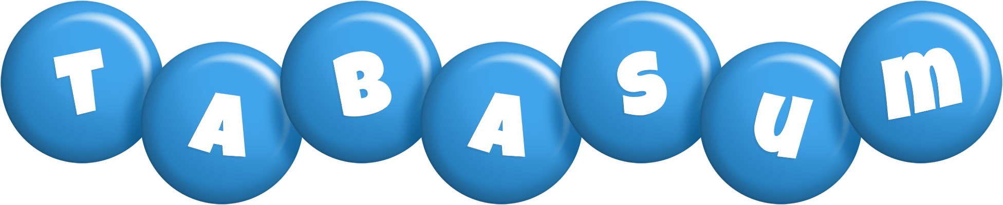 Tabasum candy-blue logo