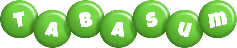 Tabasum candy-green logo