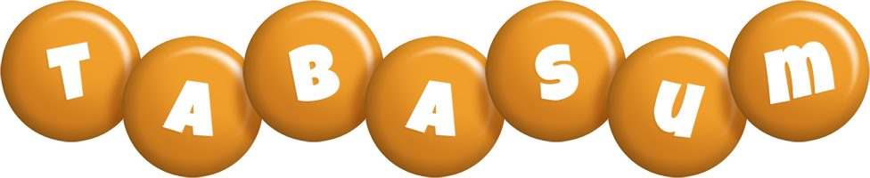 Tabasum candy-orange logo