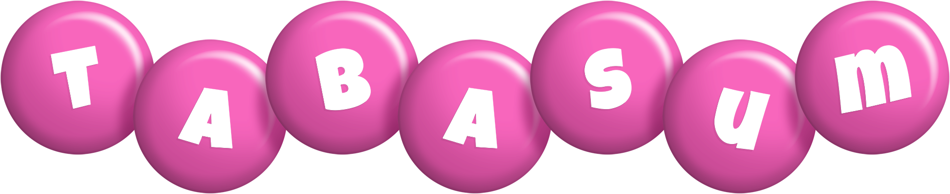 Tabasum candy-pink logo