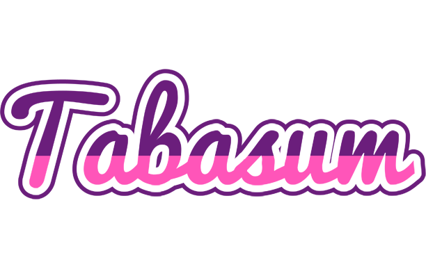 Tabasum cheerful logo