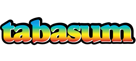 Tabasum color logo