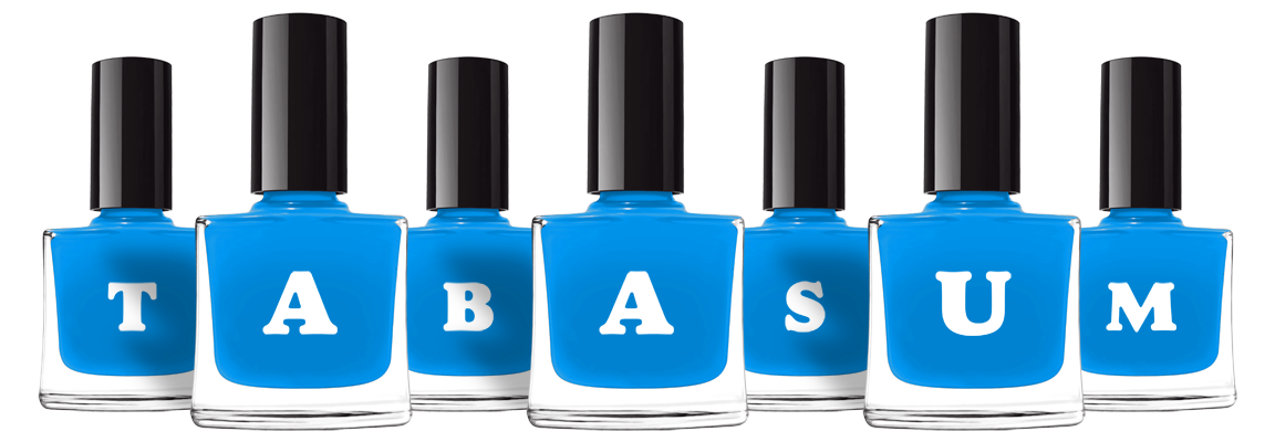 Tabasum glossy logo