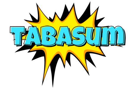 Tabasum indycar logo