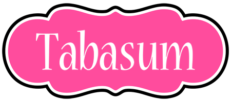 Tabasum invitation logo