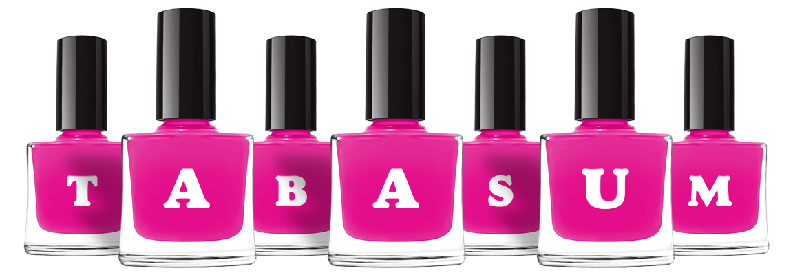 Tabasum nails logo