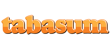 Tabasum orange logo