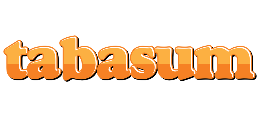 Tabasum orange logo