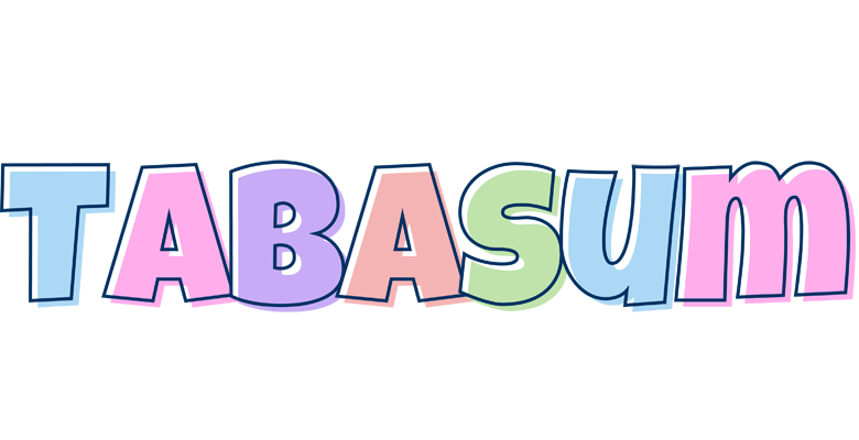 Tabasum pastel logo