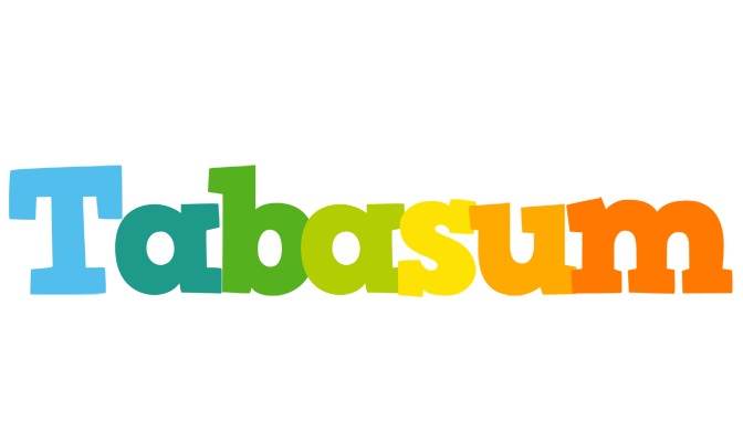 Tabasum rainbows logo