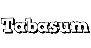 Tabasum snowing logo