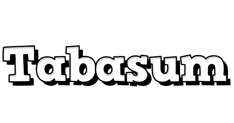 Tabasum snowing logo