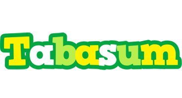 Tabasum soccer logo