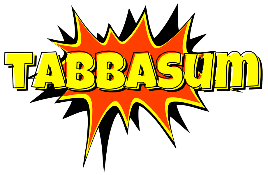Tabbasum bazinga logo