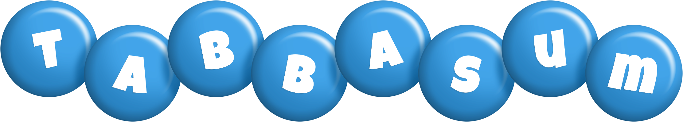Tabbasum candy-blue logo