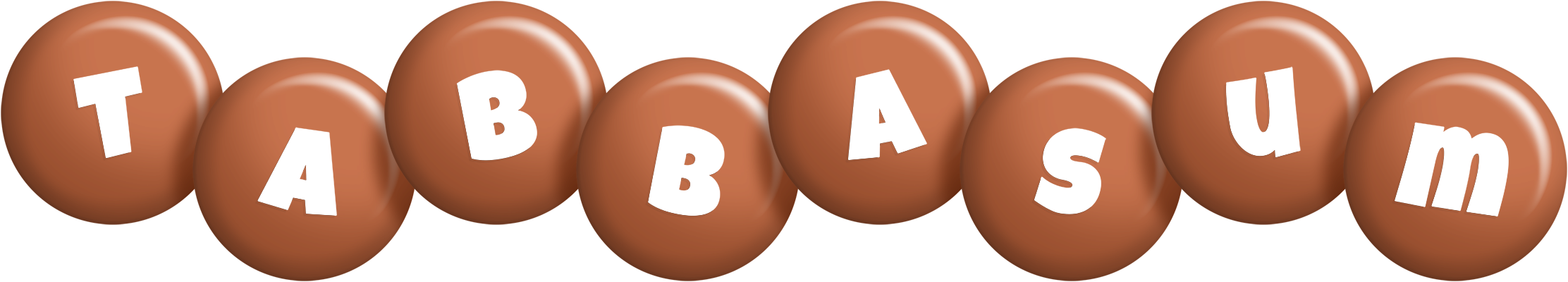Tabbasum candy-brown logo