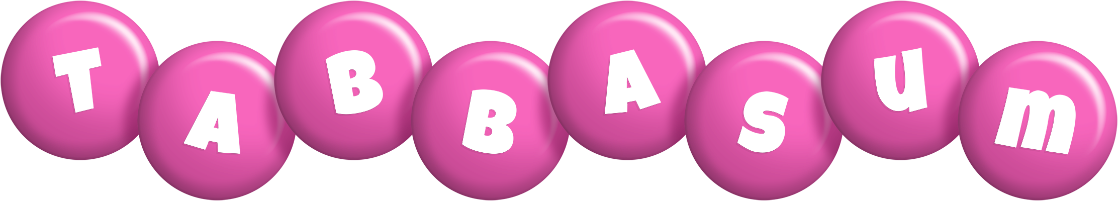 Tabbasum candy-pink logo