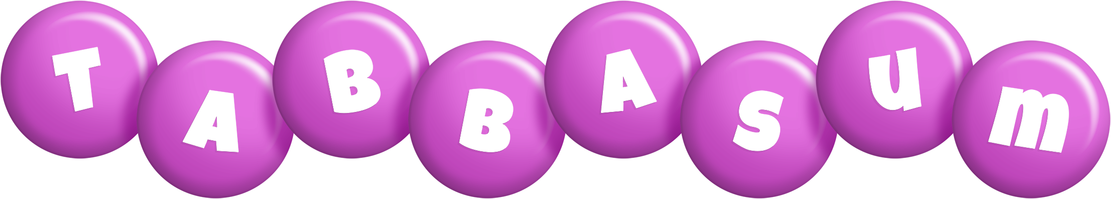 Tabbasum candy-purple logo