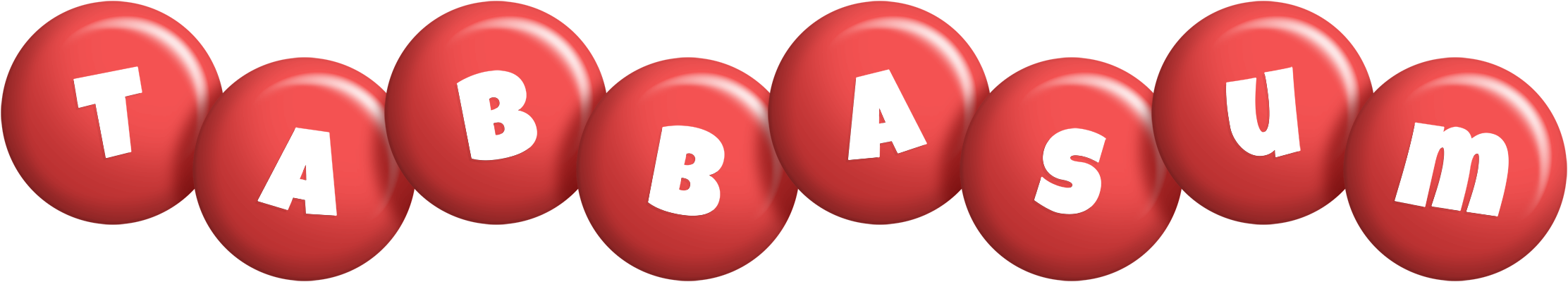 Tabbasum candy-red logo