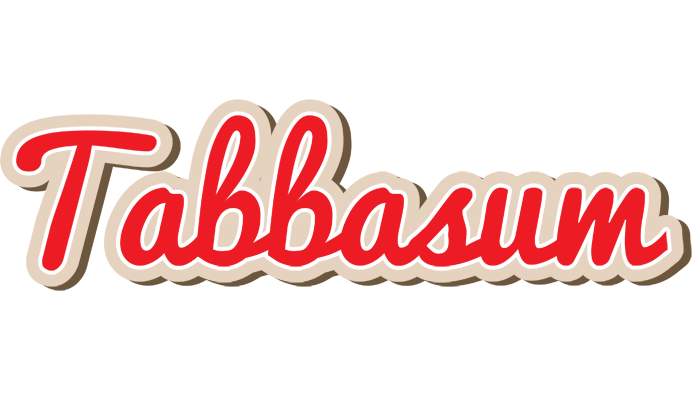 Tabbasum chocolate logo