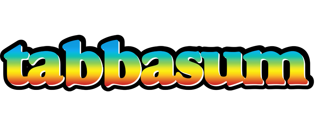 Tabbasum color logo