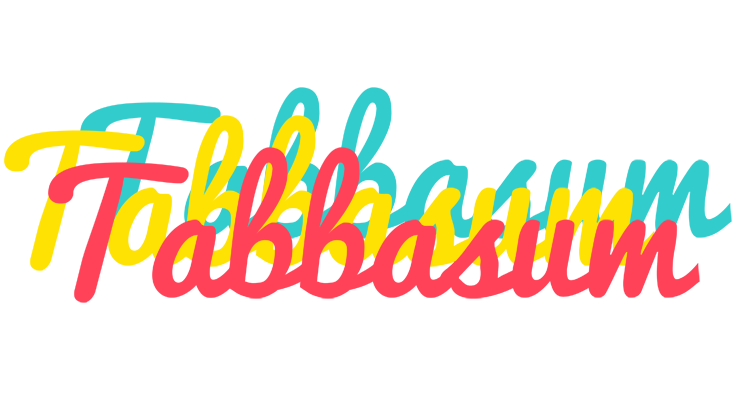 Tabbasum disco logo