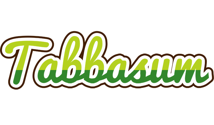 Tabbasum golfing logo