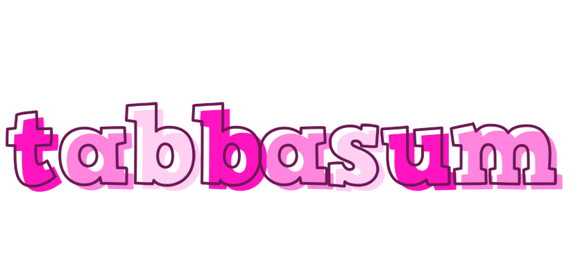 Tabbasum hello logo