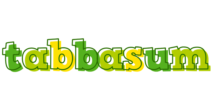 Tabbasum juice logo