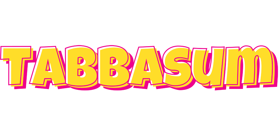 Tabbasum kaboom logo