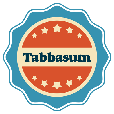Tabbasum labels logo