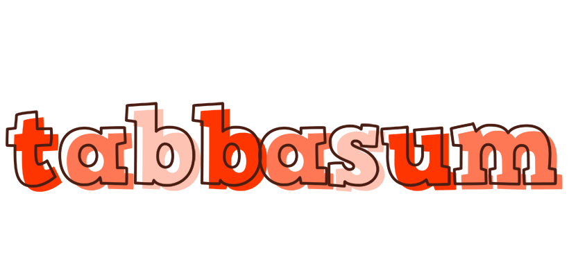 Tabbasum paint logo