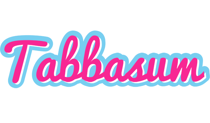 Tabbasum popstar logo