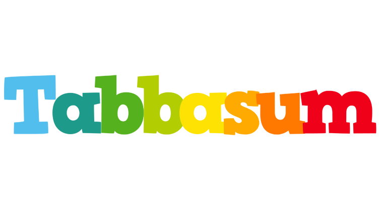 Tabbasum rainbows logo